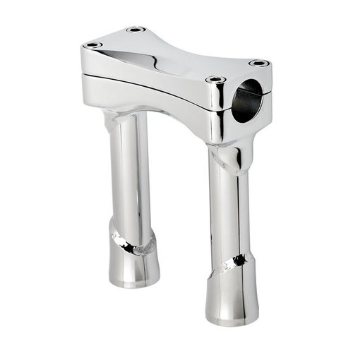 Biltwell Murdock O/S Élévateurs Droits Chrome | (Choisir la Taille)