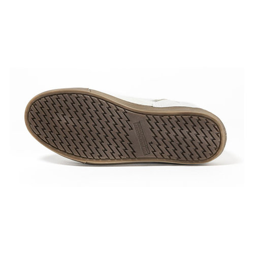 John Doe Motorcycle Sneakers Neo Blanc/ Marron Ce Appr.