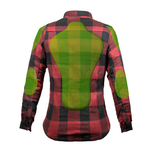 John Doe Motoshirt Women XTM | Black/Red
