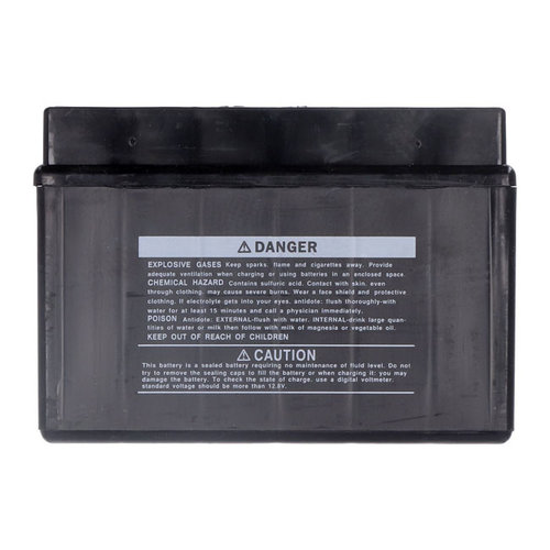 Yuasa High Performance AGM Battery YT12A-WC | Suzuki 09-15 SFV650 Gladius 650cc