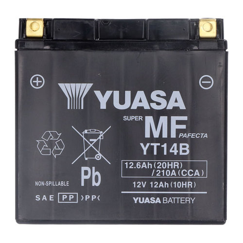 Yuasa Batterie AGM YT14B-WC | Yamaha