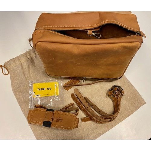 Trip Machine Messenger Bag - Tan