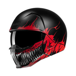 Helm i20 Scraw | Schwarz Rot