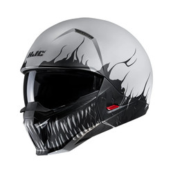 Helmet i20 Scraw | White / Black