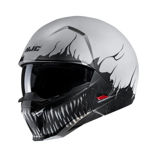 HJC Helm i20 Scrauw | Wit Zwart