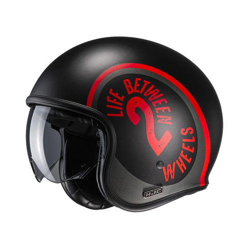 HJC Helmet V30 Harvey | Black / Red