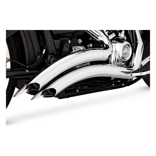 Vance & Hines Big Radius 2-2 PCX Chrome pour 18-20 Softail