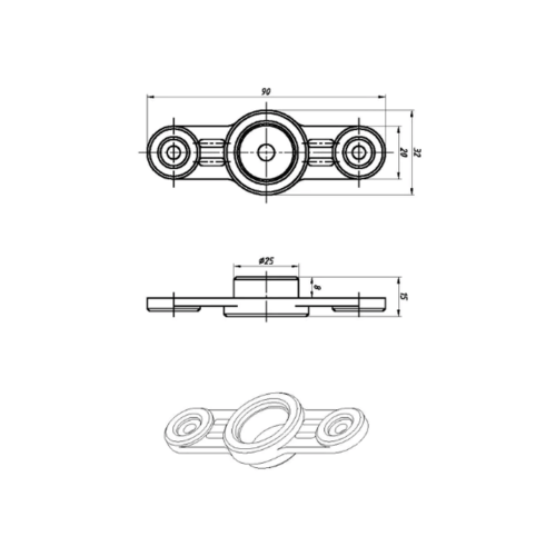 Killer Custom 3-1 Tuckker Led Achterlicht/Richtingaanwijzer