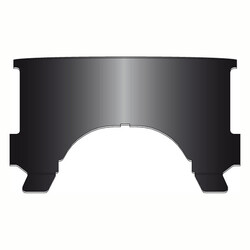 Replacement Adjustable Lower Window (Style B) for FL with OEM | (Choose Color)