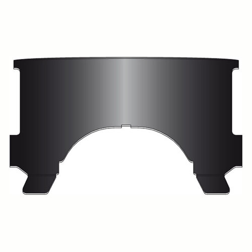 National Cycle Replacement Adjustable Lower Window (Style B) for FL with OEM | (Choose Color)