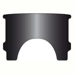 Replacement Adjustable Lower Window (Style A) for Softail/FXWG/FXDWG | (Choose Color)
