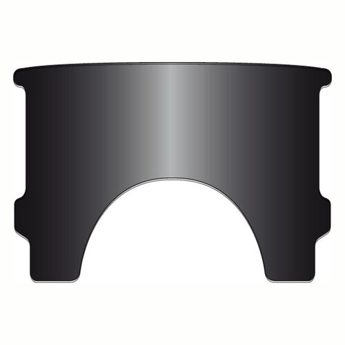 National Cycle  Replacement Adjustable Lower Window (Style A) for Softail/FXWG/FXDWG | (Choose Color)