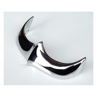 Embout de Garde-Boue Arrière en Fonte pour FLSTF Fatboy/FLSTS Springer | Chrome