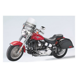 Chopped Heavy Duty Windshield for Honda/Kawasaki/Indian/Moto Guzzi/Suzuki/Yamaha | Clear