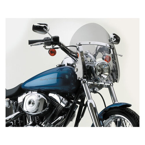 National Cycle  Switchblade Quick Release Windshield Shorty for (NU)FXSTD Deuce/SE/FXWG/FXST/XSTC/FXSTB | Tinted
