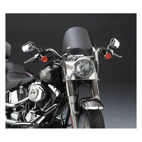 National Cycle  Switchblade Quick Release Windshield Deflector for Dyna/FXDWG/All XL Models (NU) | Clear