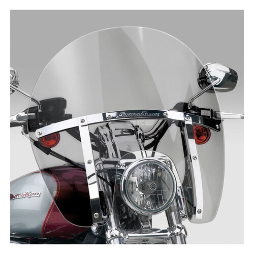 National Cycle  Pare-Brise à Dégagement Rapide Switchblade Haché pour Softail FXBB/FXLR/S/FXST/FXBBS/Dyna | (Choisir la Couleur)