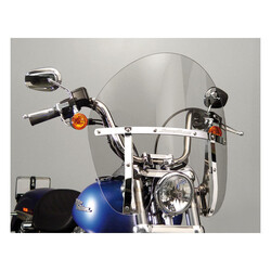 Switchblade Quick Release Windshield Chopped for Softail FXBB/FXLR/S/FXST/FXBBS/Dyna | (Choose Color)