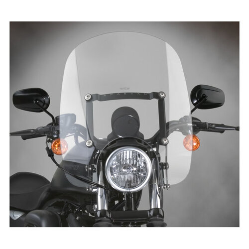 National Cycle  Spartan Quick Release Windscherm voor Sportster Modellen Helder | (Kies de Maat)