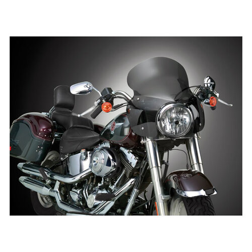 National Cycle  Pare-Brise Stinger pour FLST/FLSTC/FLSTF/B/FLSTN/FLS/S Softail | Teinte Foncée