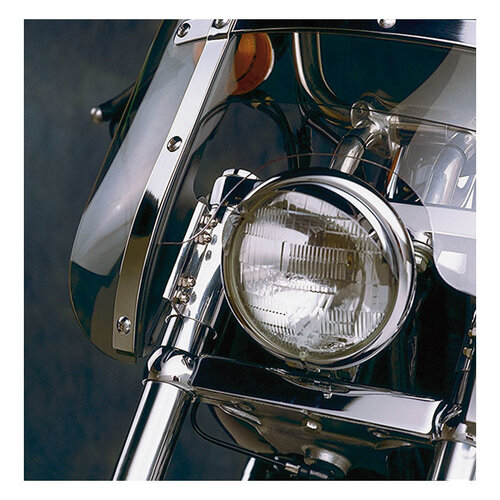 National Cycle  Windshield Mount Kit for Indian Spirit ('01-'03) | Chrome