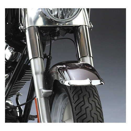 National Cycle  Cast Front Fender Tip Set for FLSTF Fatboy (NU) ('90-'05) | Chrome