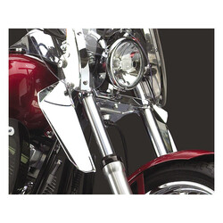 Déflecteurs D'air pour Pare-Brise Switchblade pour FXST STD/Custom/FXSTD Deuce/FXCW/C/Dyna/XL (NU) | Chrome