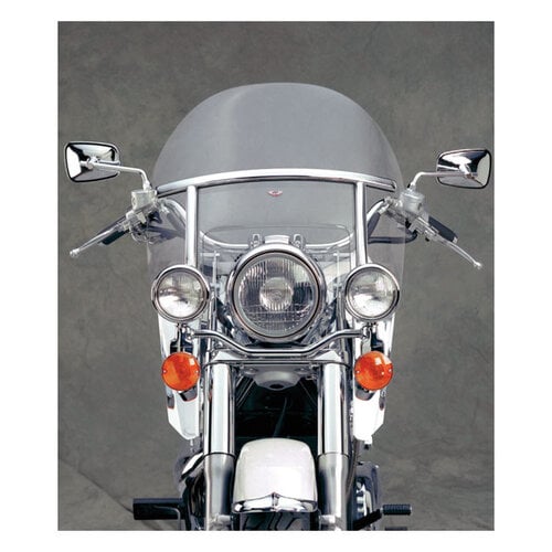 National Cycle  Lowers for Heavy Duty Windshields for Kawasaki VN1500D/E/VN800B Vulcan Classic | Chrome