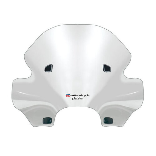 National Cycle  Plexistar 2 Windshield for Honda/Suzuki/Yamaha | Clear