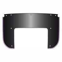 Beaded 7-Bolt Lower Window | Choose Color