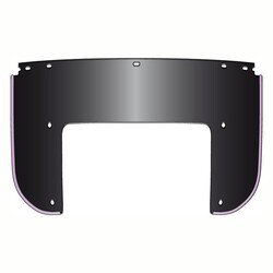 Beaded 7-Bolt Lower Window | Choose Color