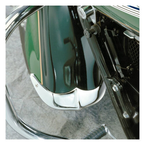 National Cycle  Embout de Garde-Boue Avant en Fonte pour Kawasaki VN1600 Vulcan Nomad/VN1500G1 Vulcan Nomad | Chrome