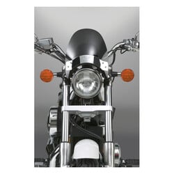 Flyscreen LS for BMW/Honda/Kawasaki/Moto Guzzi/Triumph/Yamaha/Suzuki | Dark Tint, Chrome