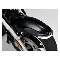 Cast Front Fender Tip Set for Kawasaki VN1700 Vulcan Nomad/Voyager/Classic/LT | Chrome