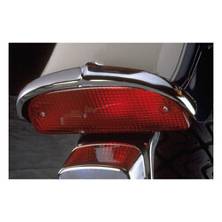Gegoten Achterspatbordtip voor Suzuki S83 Boulevard/VS1400 Intruder/(Flat Bar) | Chroom