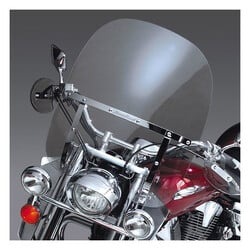 Switchblade Quick Release Windshield 2-Up for Kawasaki VN1600D/G Vulcan Nomad/VN1600A Vulcan Classic | Clear