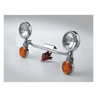 Spot Light Bar for Honda VT1300CS/CR/C/VTX1300R/S/T/VT750C/VT750C | Chrome