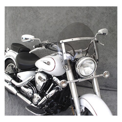 Switchblade Quick Release Windshield Shorty for Honda/Yamaha | Tint