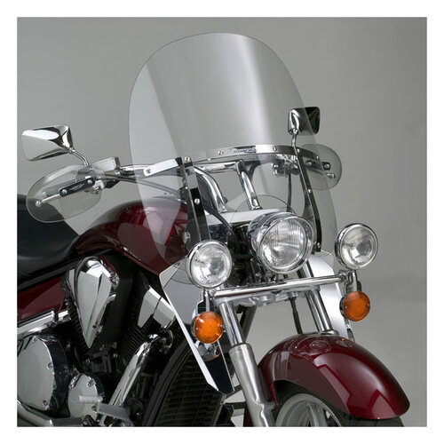 National Cycle  Switchblade Quick Release Windshield 2-Up for Honda/Suzuki/Triumph/Yamaha | Clear