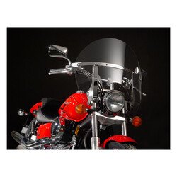Switchblade Quick Release Windscherm 2-Up voor Honda VT1100/C2/C/VT750C/C2/DC | Helder