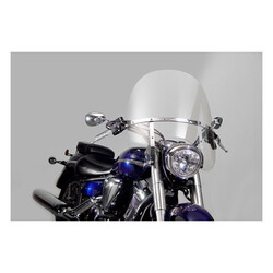 Switchblade Quick Release Windshield 2-Up for Yamaha XV19C Raider/Raider S/SCL | Clear