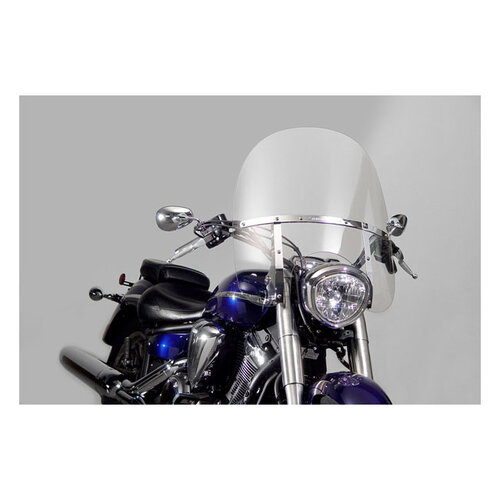 National Cycle  Switchblade Quick Release Windshield 2-Up for Yamaha XV19C Raider/Raider S/SCL | Clear