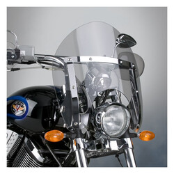 Switchblade Quick Release Windscherm Shorty voor Honda GL1500C Valkyrie ('97-'03) | Helder