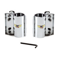 Heavy Duty Mount Kit Gerade Gabeln für Yamaha/Kawasaki | Chrom