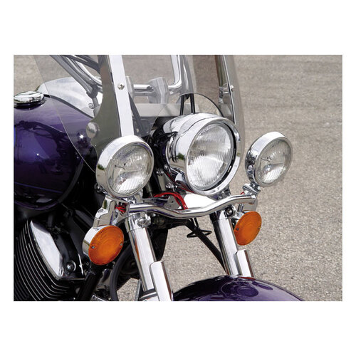 National Cycle  Barre lumineuse Spot pour Yamaha/Kawasaki | Chrome