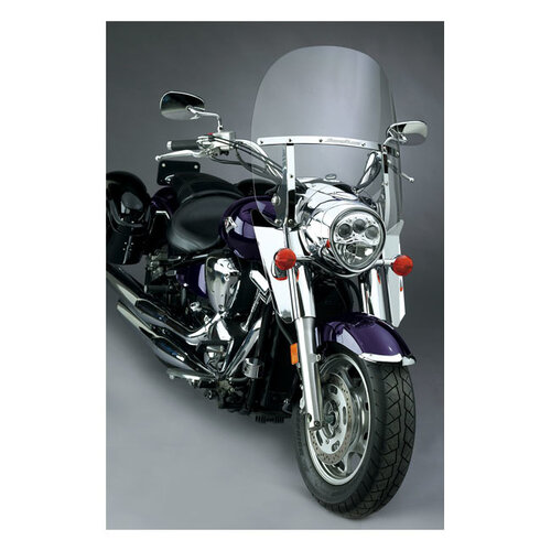 National Cycle  Switchblade Quick Release Windshield 2-Up for Kawasaki VN00 ('04-'09) | Clear