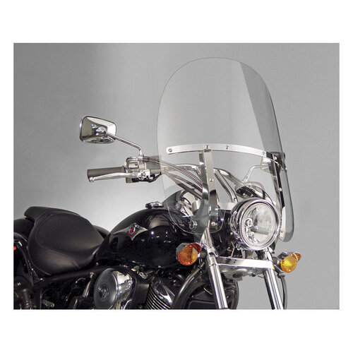 National Cycle  Switchblade Quick Release Windscherm 2-Up voor Kawasaki VN900C Vulcan Custom | Helder