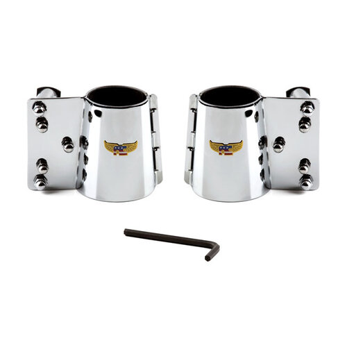 National Cycle  Heavy Duty Mount Kit konische Gabeln für Honda VTX1300R/S/T/VT1100C3 | Chrom