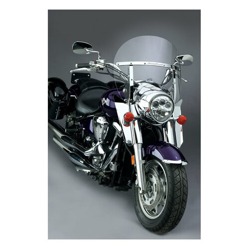 National Cycle  Switchblade Quick Release Windshield Chopped for Kawasaki VN00 ('04-'09) | Clear