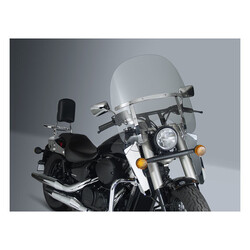 Switchblade Quick Release Windscherm 2-Up voor Honda VT1100C2/VT750C/VT750C2A/B/VT750CD/VT750C2/VT400 | Helder